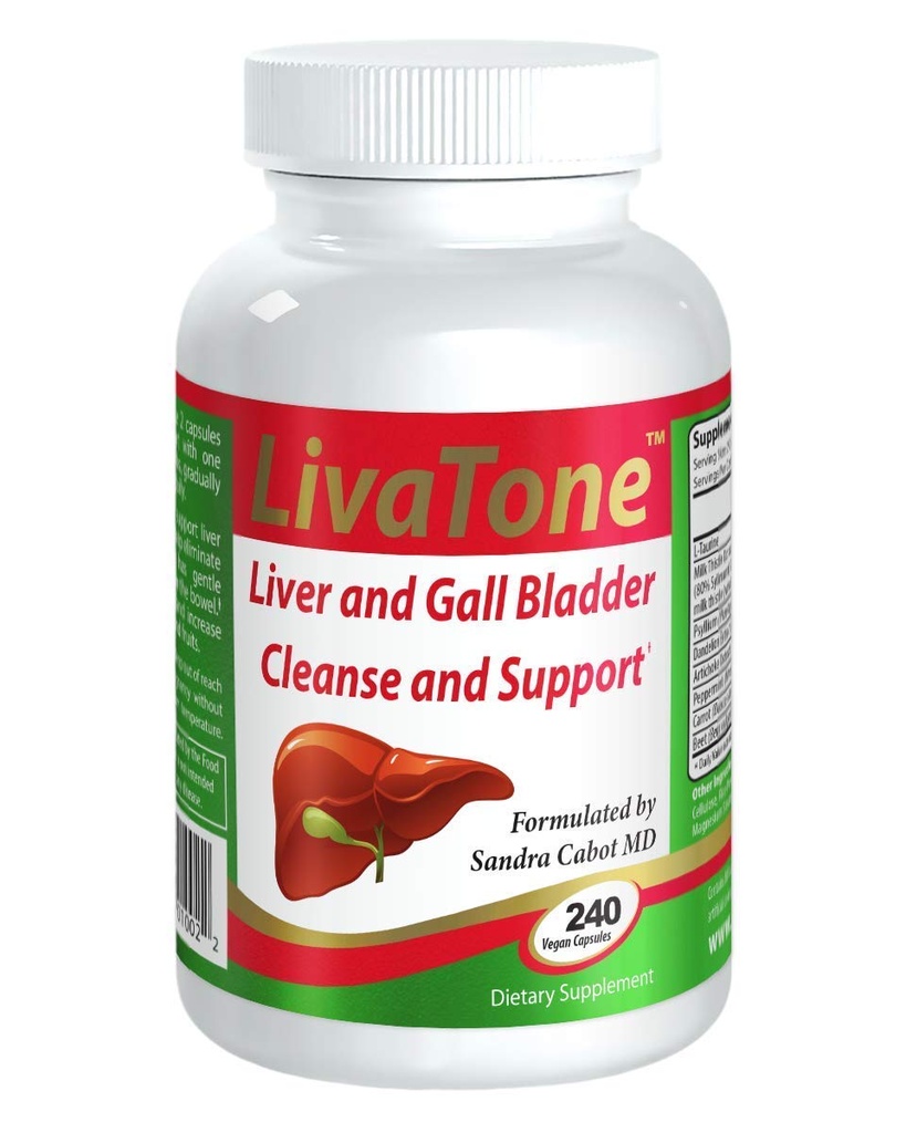 Liver and Gallbladder Cleanse – Dr. Formulated Liver Cleanse and Detox Pills, Milk Thistle & Antioxidants (240 Capsules)