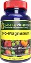 BIO-Magnesium - Premium Magnesium Supplement for: Energi, blodtrykk, muskelfunksjon, søvn, nervefunksjon, blodsukkernivå og mer! - Vegantabletter (60ct)