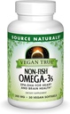 المصدر Naturals Vegan True, Non-Fish Omega-3s, EPA-DHA Supports Heart and Brain Health*, 300 mg - 30 Vegan Softgels
