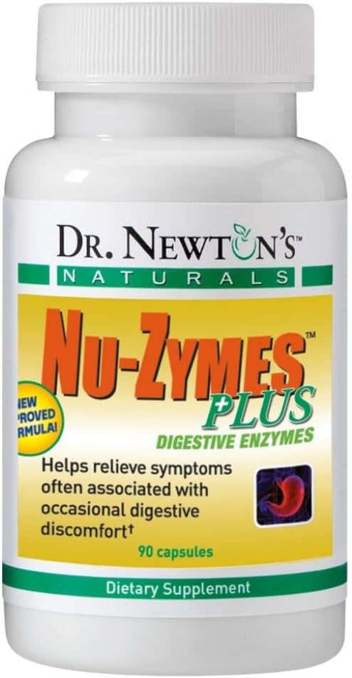 Naturals Nu-Zymes Plus enzime digestive 90 Capsule vegetariene