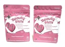 Beauty White 4 in 1 Glutathione Food Supplement, Size 15gram Each (Pack of 2) 30 x 2-60 Capsules
