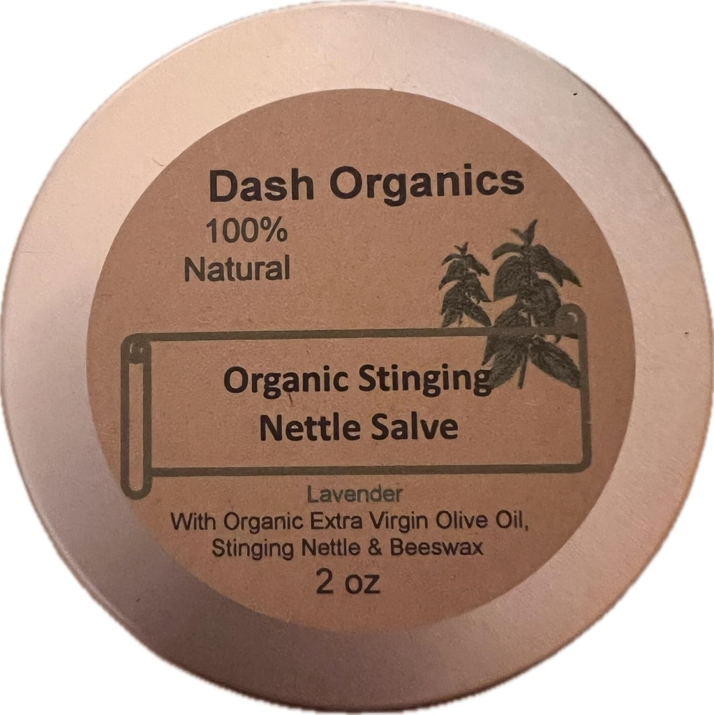 ריפוי אורגני Sting Nettle Salve with Lavender Essential Oil