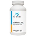 XYMOGEN OmegaPure 820 - Cardiovascular & Brain Support - IFOS Five-Star Certified Fish Oil - DHA EPA Omega-3 Supplement - 120 Softgels