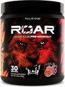 Regula 1 R1 Roar - Praf de pregătire prealabilă cu Creatină, Beta-Alanină, Citrulină, Electroliți și Cafeină (30 Servings, Punch de fructe)