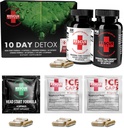 Giải cứu Detox 10 ngày liên tục Detox Kit - 132cccles ... dọn dẹp toàn bộ cơ thể với Bonus ngay lập tức CapsCE