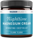 Lotion Magnesium - Nighttime Magnesium Cream - Terapkan ke Legs, Arms, atau Chest