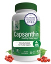 Health Thru Nutrition Capsanthin 40mg - Ultimate Dry Eye Relief | Healthy Vision Support & Blue Light Protection as CapsiClear | Clinically Studied Carotenoid Eye Supplement | Non-GMO | Pack of 30