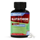Glutathione Supplement 1000mg Antioxidant Supplement - Premium Vegan Formula for Immune Support, Skin Brightening & Liver Detox – Allergen-Free, Non-GMO, Effective Wellness Boost (60 Capsules)