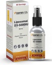 Liposomālais šķidrums D3 vitamīns 5000IU Spray 2 Mēnesis Piedāvājums 1 fl oz 