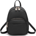 Barsine Mini Rucsac pentru femei Fete din piele Rucsacuri Casual mic Daypack sac umăr cu buzunare