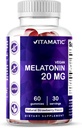Vitamatic Melatonin 20mg Гумени за възрастни, 30 Servings - 60 Count - Non-Habit Forming Addition