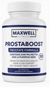 Prostapure for Men Boost Men 's Prostate Support with Saw Palmetto, Cynk, Selenium & 19 Herbs - Formuła Przepływu moczowego & Bladder Control, 60 Kapsle wegetariańskie