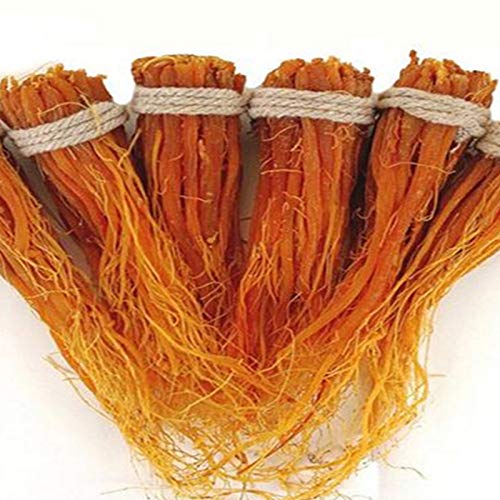 ZYCSLOVMJGHD Red Korean Ginseng Roots- Whole Root Pieces - Red Panax Ginseng Roots 100g