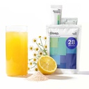 The Absorption Company Sleep Aid Powder - Calming Drink Mix Packets - 28PK | Calm Drink Mix, Stress Relief Liposomal Saffron Mix, Patch & Gummy Alternative for Insomnia, No Melatonin, Chamomile Lemonade