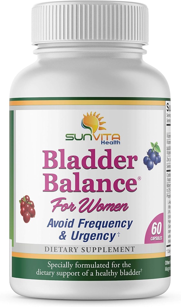Bladder Balance® - Bladderkontroll för kvinnor • Bladderproblem som urinfrekvens, brådskande och urinvägsproblem!
