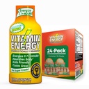 Vitamin Energy Immune + Extra Energy Shot Mangga 24 Pack, 260mg Natural Caffeine, B-Vitamin, Citicoline, Green Tea, Imunity & Focus Dups, Zero Sugar, Gluteng-Free 1.93 fl oz