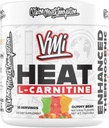 Pemberat panas L-Carnitine Enhanced Thermogenic 124; 1500 mg L- Carnitine 124; Maksimum Absorpsi Formula 124; Great Taste for Men & Women & Women & 4; 30 Serving (30 Serving, Gummy Bear)