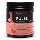 LEGION Pulse Pre Workout - All Natural Nitric Oxide Preworkout Drink to Boost Energy, Creatine Free, Naturally Sweetened, Beta Alanine, Citrulline, Alpha GPC (Blood Orange)