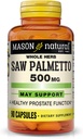 MASON NATIONAL Saw Palmetto 500 mg