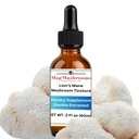 Lion’s Mane Tincture, High Potency, Double Extracted, 60 Daily Doses