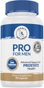 PRO Prostate Health Suplemen Bagi Pria dengan Saw Palmetto, Beta Sitosterol + Sumination & Flow, Reduces Urges & Shower Trips So You Can Sleep Well + DHT blocker, 90 Capsules
