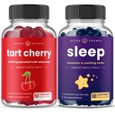 NutraChamps Tart Cherry & Sleep Gummies Bundle | Complete Muscle & Sleep Support