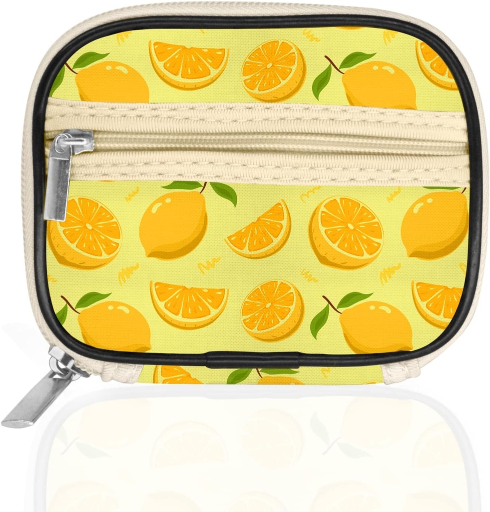 Serfeymi Weekly Travel Pill Organizer Pill Case voor Purse met verwijderbare 7 dagen pil Box, Modieuze Travel Medicine Organizer Pill Container voor Geneeskunde, Vitamine, Supplement - Geel 01