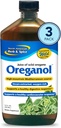 북미 허브 및 향신료 Oreganol P73 주스 - 12 온스 - 3 팩 - 야생 Oregano 오일 - 심장 및 소화 건강 - Kidney, Pancreas & Liver 지원 - Non-GMO - 173 총 봉사