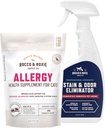 Rocco & Roxie Cat Alerji Supplements & Stain & Odor Eliminator