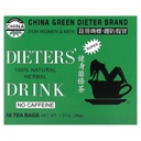 Onkel Lee's Te Dieters 100% naturlig Herbal Drink, Ingen Koffein, 18 Teposer, 1,27 oz (36 g)