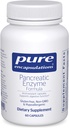 Pure Enkapslinger Pancreatic Enzyme Formula - Digestive Enzymer for Digestion - Styrker Gut Helse * - Målrettet Leveringskapsler - Glutenfri og ikke-GMO - 60 Kapsler