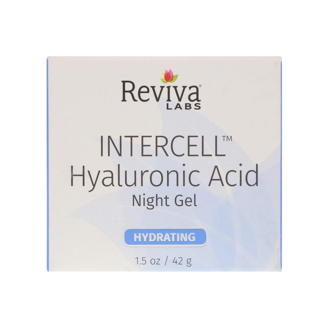 Gel noturno Reviva Intercell com Ácido Hialurónico 1,50 oz