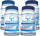 Consumidor Health AnxiClear - Boosts Mood, Calms The Mind, Eleva niveis de serotonina - 5-HTP, L-thianine - 2 día + 2 noite