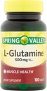 Valley de primavera - L- Glutamina 500 mg, 100 taules