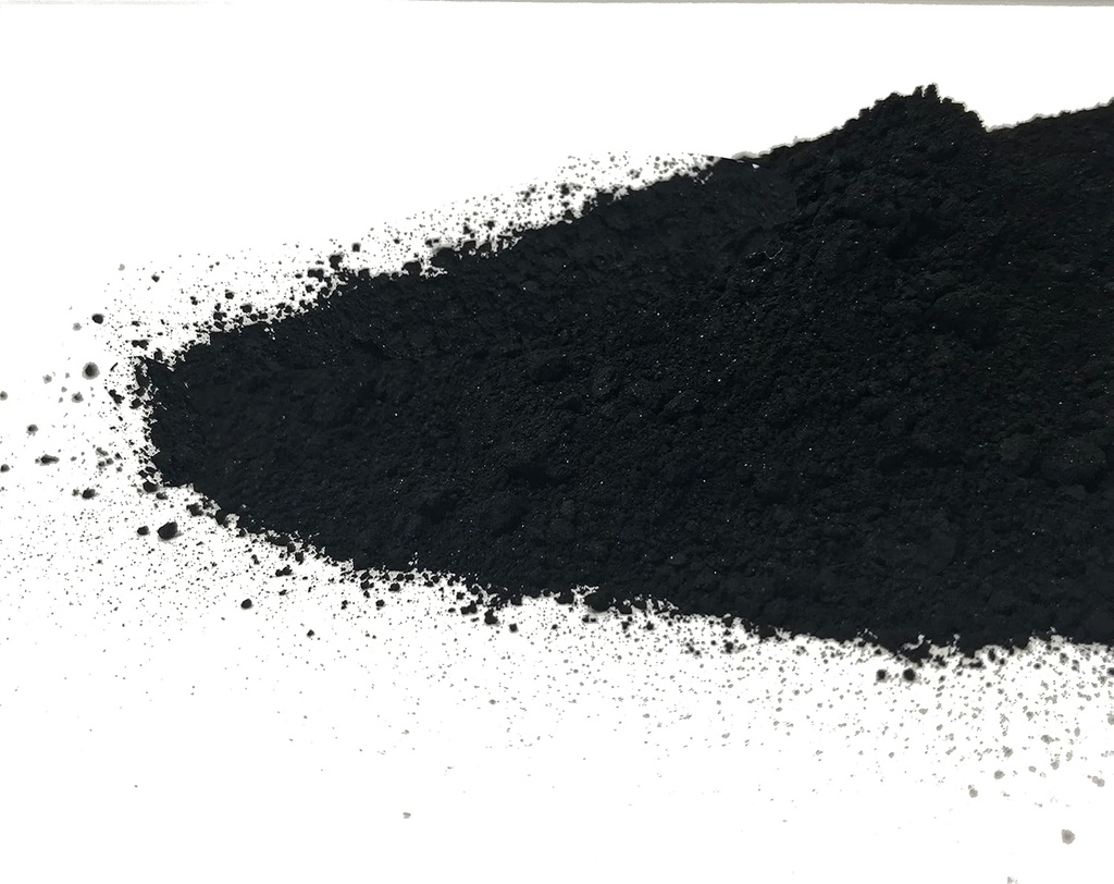 Activated Black Charcoal Powder - Coconut DERIVED - Plastic Jar (Holds 2.5 oz) - Kosher - Cooking - Teeth Whitening