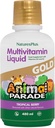 NaturesPlus Animal Parade Gold Children's Liquid Multivitamin, 16 fl oz - Natural Tropical Berry Flavor - Integratore di supporto immunitario - Gluten Free, Vegan - 32 Serve