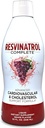 – 32 Fl. Oz. Advanced Liquid Cardiovascular & Cholesterol Support Formula – Liquid Resveratrol Supplement promuove l'invecchiamento sano, salute del cuore e livelli di energia