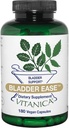 Vitanica Bladder Ease, Bladder Support, Vegan, 180 Capsules