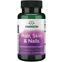 Swanson Hair, Skin & Nails Beauty Supplement for Adults Seeking Collagen Formation and Strengthening Support with MSM and Horsetail Extract (60 Vegan Tablets)