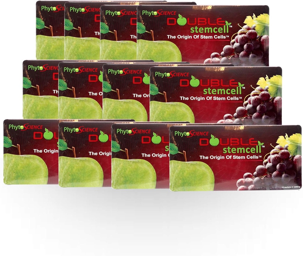 12x PhytoScience PhytoCellTec Apple Uva doppia Stemcell cellulare...