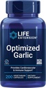 Life Extension Optimierte Knoblauch, standardisierte Kapseln für Herzgesundheit, Immununterstützung, Zelluläre Entgiftung und gesundes Plättchen Funktion, Glutenfrei, Non-GMO, Vegetarisch, 200 Kapseln
