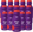 Daha çox Labs Dream Well Holistic Sleep Shot İçki 15 Pack | Non-Habit Yapışdırma | Limon Balm, Melatonin və Glycine | Sleep Support Solution
