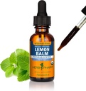 Kräuter Pharm Certified Organic Lemon Balm Liquid Extract für die Berechnung Nervous System Support, Alkoholfreie Glycerite, 1 Oz