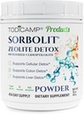 Sorbolit Zeoliet Detox Powder - 1 lb Clinoptiloliet Zeoliet Powder Sorbolit - 1-2 μm voor Cellular Detox - 454 Days Supply