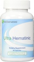 Nutra BioGensis - Ultra Hemitinic - Iron, Baminates i Coure per l'absorció de Ferro, suport RBC i energia - 60 Capsules