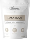 JUST INGREDIENTS Maca orgânico raiz em pó , 100 Servings , 100% orgânico & Vegan Superfood , Suporta bem-estar natural e equilíbrio hormonal, sem aditivos artificiais