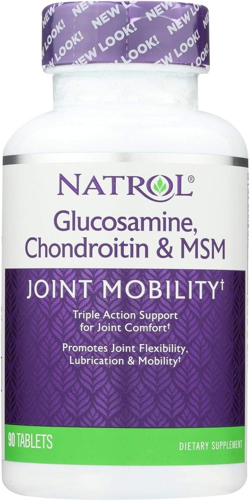Natrol Glucosamine Chondroitin a MSM - 90 tablet