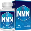 NMN(Nicotinamide Mononucleotide), NAD Supplement to Boost NAD+ Levels as We Age (May Be More Effective Than Nicotinamide Riboside), NMN Supplement for Anti-Aging, 60 Capsules (60 Servings)