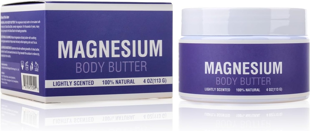 Magnesium Cream for Sleep, Magnesiumöljy turvallinen lapsille ja aikuisille kaikille ihoille